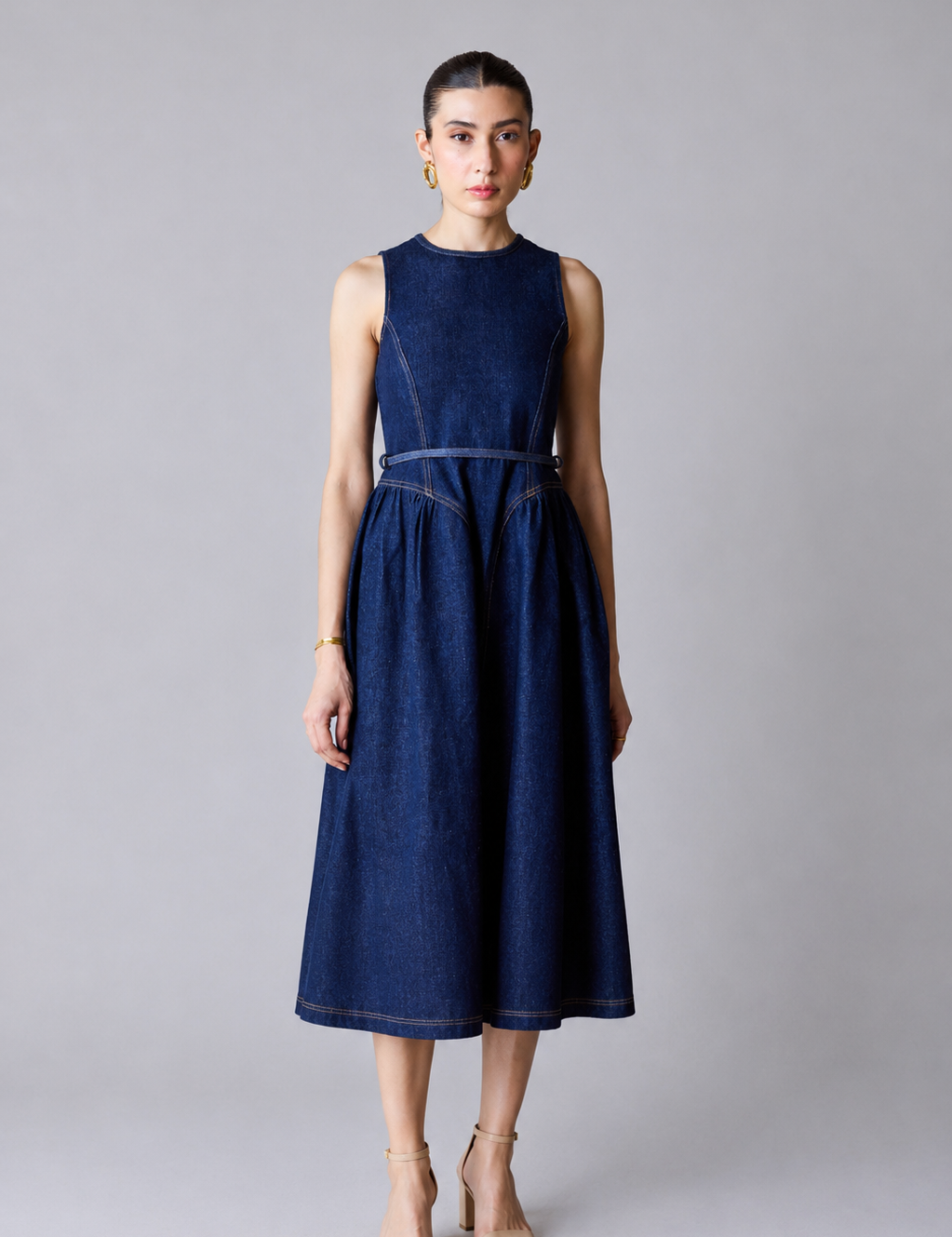 Calvin Gathered Midi